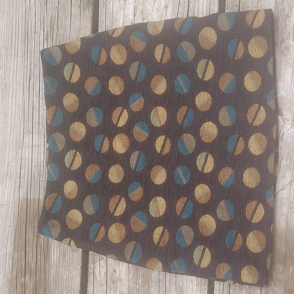 Trucco Circle Pattern Mini Skirt